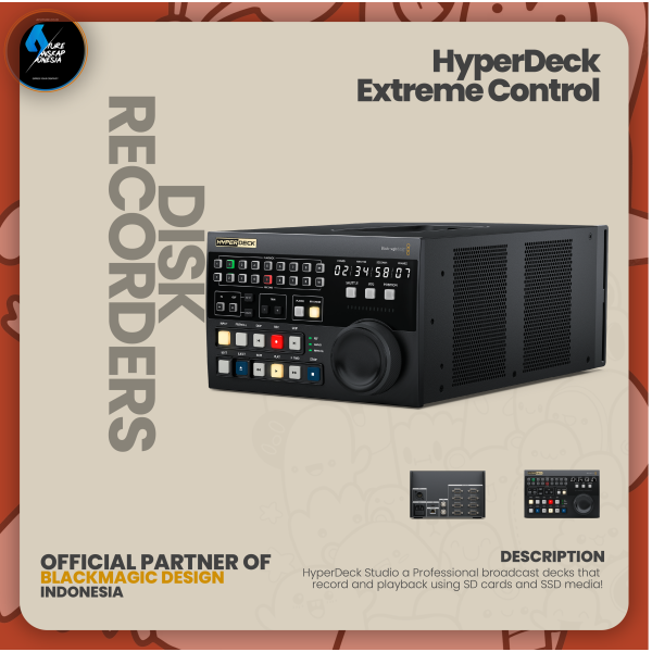 Blackmagic Design Hyperdeck Extreme Control